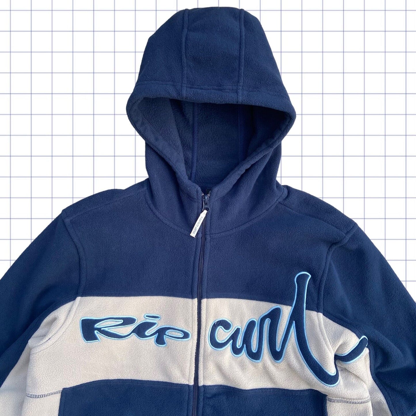 Vintage Ripcurl Spellout Ninja Fleece - M