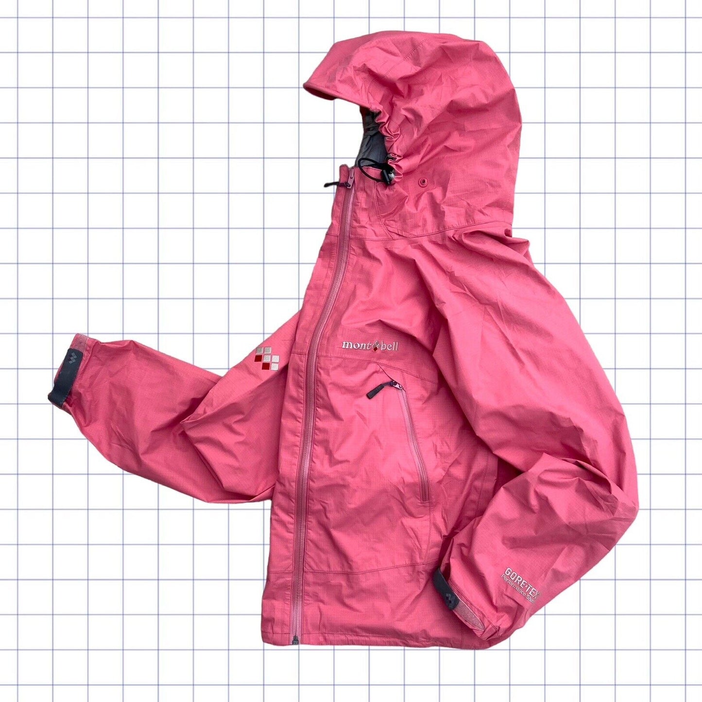 Vintage Pink Montbell Goretex XCR Jacket - M